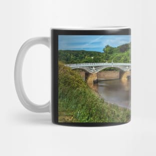 The Old Bridge At Chepstow Mug